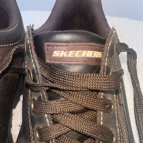 Vintage Skechers Platform Jammers Chunky Lug Sole Shoes Women Size 8 Zipper Y2K - Picture 11 of 13